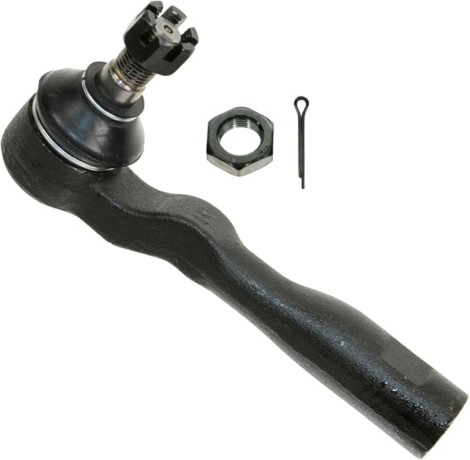 TRQ Front Outer Tie Rod Set 2 Piece Compatible with 2003-2007 Toyota Sequoia 03-06 Tundra