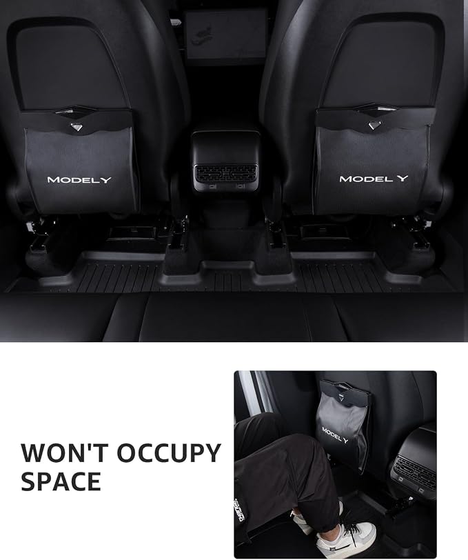 Motrobe Tesla Model Y Garbage Bag and Tesla Model Y Juniper Door Side Storage Box