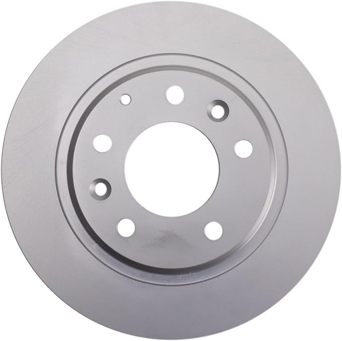 TRQ Rear Brake Rotor Set Coated Compatible with 06-12 Ford Fusion 06 Lincoln Zephyr 07-12 Lincoln MKZ 06-11 Mercury Milan 98-02 Mazda 626 03-13 6 03 Protege MazdaSpeed 06-15 MX-5 Miata