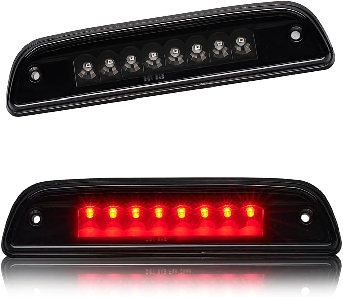 Third 3rd Brake Light LED for 1995-2015 Toyota Tacoma, High Mount Rear Brake Lights Assembly for 95-15 Tacoma, Waterproof Center Cab Lamp Stop Light
