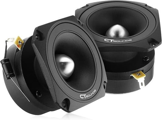 CT Sounds TX-35A 3.5” 600-Watt Titanium Super Tweeters, Pair