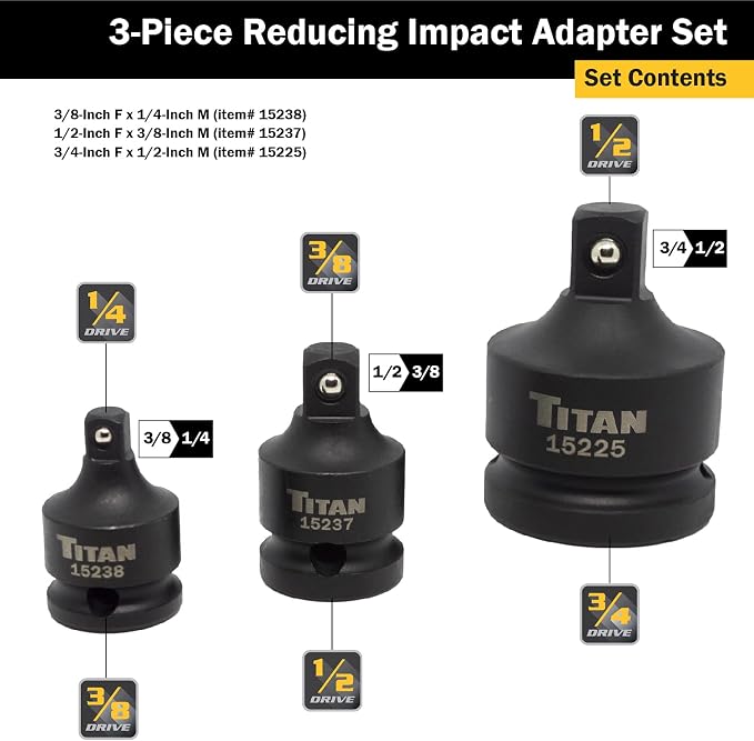 Titan 12036 Impact Reducer Adaptor