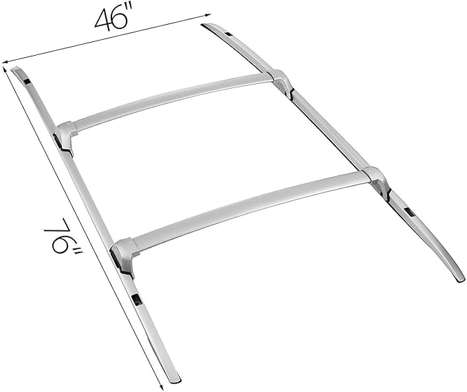 Roof Rack Luggage Carrier 2017-2022 for Honda CRV Rooftop Aluminum