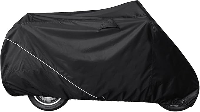 Nelson Rigg USA Defender Extreme Motorcycle Cover; Waterproof; Outdoor All Weather; Fade Resistant; Ventilated; Reflective; Lock Grommets; Storage Bag (XX-Large)
