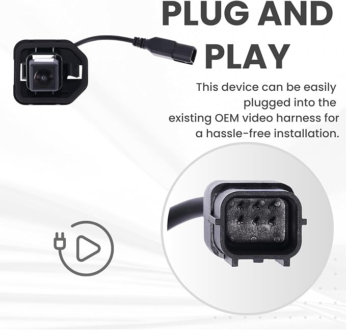 Backup Camera Replaces for 2014 2015 2016 Nissan Rogue OE Part# 284429TB3A