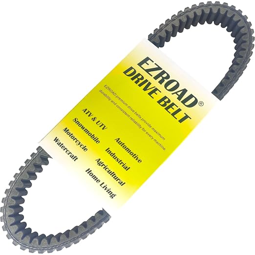 EZROAD Clutch Drive Belt 5VU-17641-00-00 Compatible with Yamaha 2009 TMAX XP500YL, 2009 TMAX XP500YY, 2010 XP500ZS, 2011 XP500AB Motorcycle Scooter T-Max XP 500 V-Belt 5VU-17641-00 5VU176410000