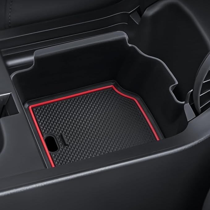 for Acura Integra Center Console Organizer 2023 2024 2025 Acura Integra Accessories Armrest Tray Middle Storage Box Insert Container Durable ABS Plastic