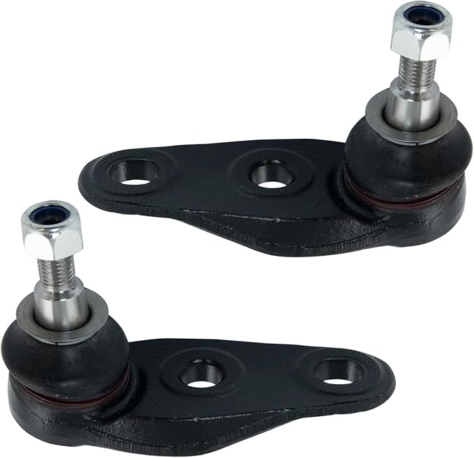 TRQ Front Lower Driver and Passenger Side Ball Joint Set Compatible with 2014-2015 Mini Cooper Coupe 2009-2013 Cooper 2007-2008, Hatchback