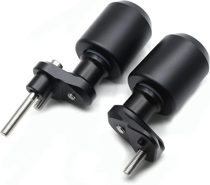 MZS Motorcycle Frame Sliders Compatible with S1000XR S1000 XR 2020 2021 2022 2023 2024 2025, Falling Anti Crash Protector Guard Protection Pad No Cut Kits Aluminium Black