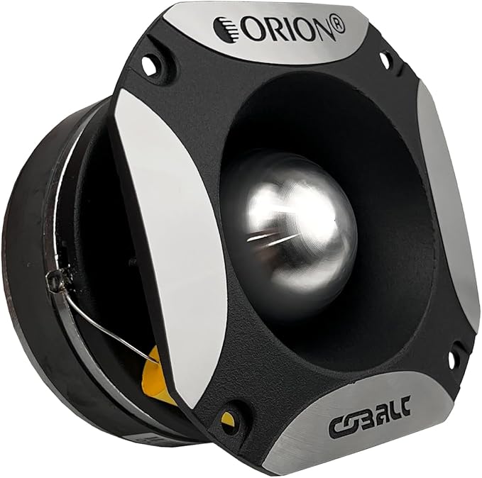 ORION Cobalt Series CTW500 4.5” Super Bullet Tweeter | Aluminum Diaphragm, 1.75” Voice Coil, 130W RMS, 520W Max, Built-in Crossover - Pro Car Audio Sound System Tweeter (Single)