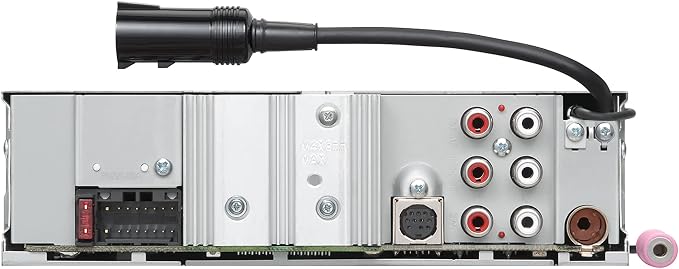 KENWOOD KMR-M332BT Car & Marine Stereo - Single Din, Bluetooth Audio, USB MP3, Aux in, AM FM Radio SiriusXM Ready, Weatherproof, Multi Color Illumination