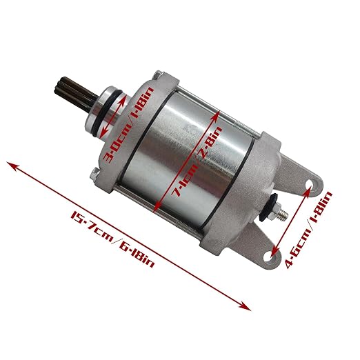 KARSEE Starter Motor 21163-0717 Compatible with Kawasaki Ninja 300 Versys-X KLE300 13-21 21163-0717
