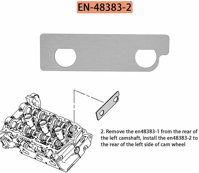 EN 48383 Camshaft Retaining Tool Replace EN 46105 Fit for Cadillac Buick Chevrolet Vauxhall Saab Pontiac Equinox Holden Saturn Cam Alignment Holding Kit for V6 2.8L 3.0L 3.6L Engines