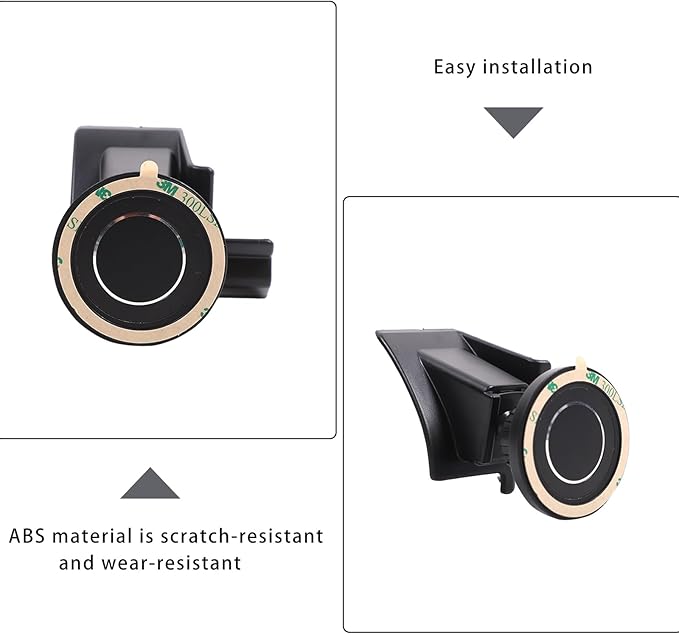 HAPPYHORSE Car Phone Mount Compatible with Toyot@ 86/Subaru BRZ 2022-2024 Car Central Control Right Side Mobile Phone Bracket Phone Holder Phone Mount with Self-Adhesive Base Accessories (Type C)