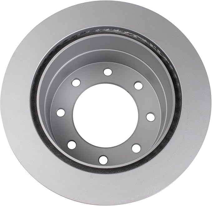 TRQ Rear Brake Rotors Set Vented Premium G-Coated Compatible with 2011-2019 Chevrolet Silverado 3500 HD GMC Sierra 3500 HD