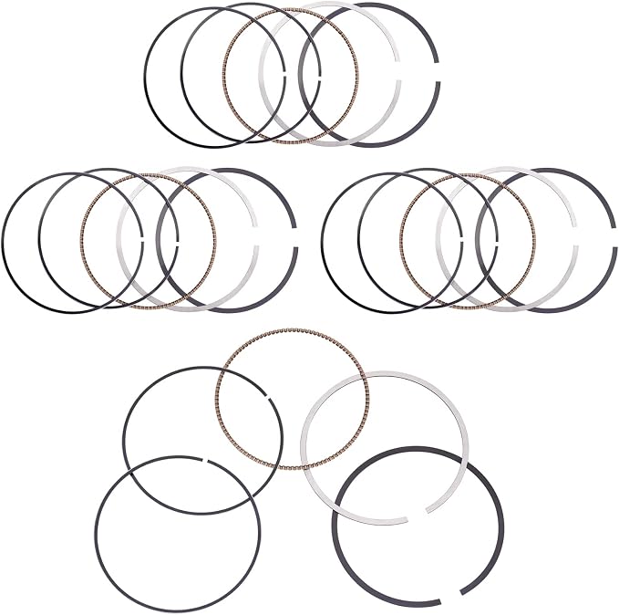 AHL Piston Rings for Yamaha YZF-R1 R1 2004 5VY-11603-00-00 (STD 77mm)，4set