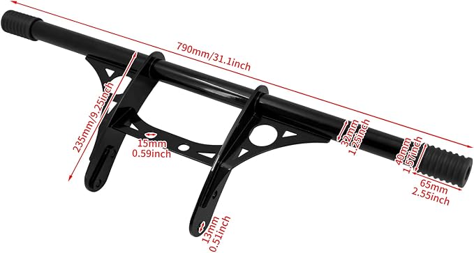 Engine Guard Crash Bar Front Highway Foot Pegs Fit for Harley Sportster 883 1200 2004-2023
