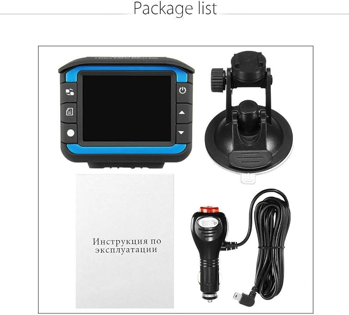 Anti Radar Laser Speed Detector 1080P Car DVR Recorder Video Dash Camera Night