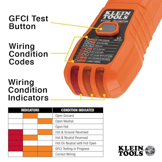 Klein Tools NCVT2PKIT Non-Contact Voltage Tester Bundle with Circuit Breaker Finder