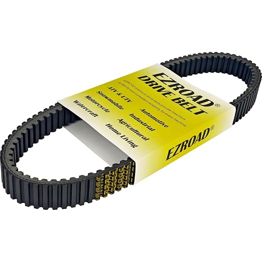 EZROAD 0627-047 Drive Belt Compatible with Arctic Cat 2007-2015 Bearcat Jaguar SNO Pro 500 1100 5000 TZ1 Touring LXR XT LTD EFI Snowmobile 43C4210 CVT Continuously Variable Transmission
