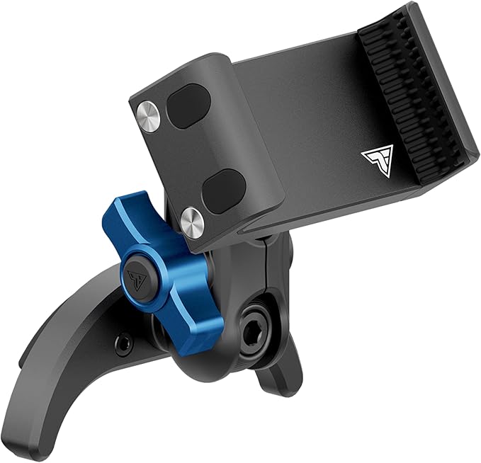 Tackform Link Vent Phone Mount Compatible with 2016-2023 Toyota Tacoma and 2014-2021 Toyota Tundra | Aluminum | Zero Slip, Anti-Scratch | Universal Holder Compatible with iPhone, Galaxy, More | Blue