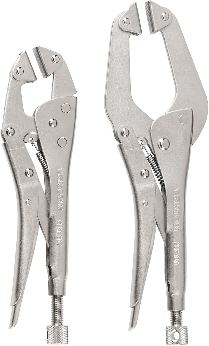 TEKTON Swivel Pad Locking Clamp Set (2-Piece) | CLK91101