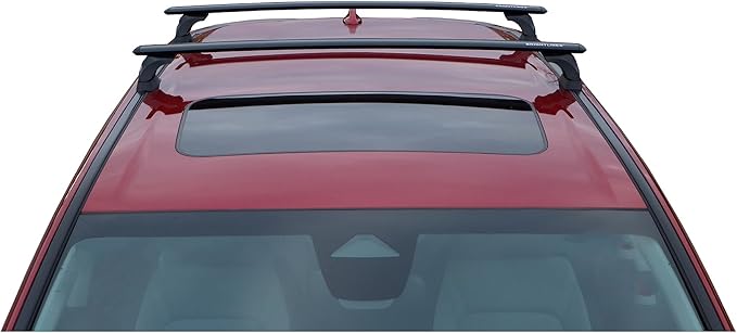BRIGHTLINES Heavy Duty Anti-Theft Premium Aluminum Black Roof Bars Roof Rack Crossbars Compatible with 2012-2026 Honda CRV Without Roof Rails