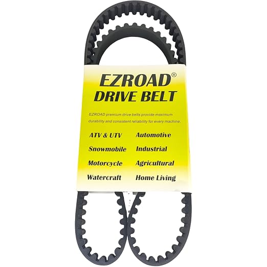 EZROAD Clutch Rear Drive Belt 40046-07 Compatible with Harley-Davidson Dyna FLD FXDF FXDFSE FXDFSE2 Fat Bob Switchback, FXD FXDC Super Glide, FXDB 103 Street Bob, FXDL FXDLS FXDSE FXDWG Low Rider Wide