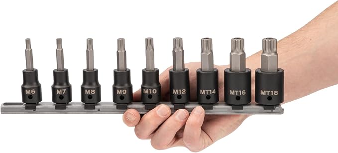 TEKTON 1/2 in Drive Triple Square Impact Bit Socket Set | SIB92103
