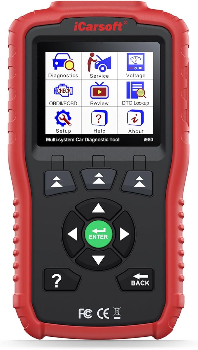 iCarsoft Genuine Mercedes Benz I980 Professional Diagnostic Scanner Tool