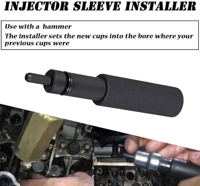 Fuel Injector Sleeve/Cup Remove & Install Tool Kit for All Ford Engines 6.0L and 6.4L 2003-2010