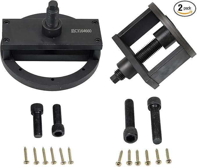 3164659 3164660 Front & Rear Crankshaft Seal Remover & Installer Tool Kit,Compatible with Paccar Engines PX-6, Compatible with Cummins 4BT 3.9L B Series 5.9L ISB 5.9L 6.7L QSB 5.9L 6.7L 1989-2016