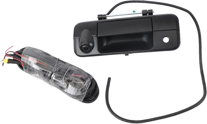 DYRDINSHOW Tailgate Handle Backup Camera for 2007-2014 Tundra Tailgate Handle Rear View Reversing Backup Camera(Color: Black)