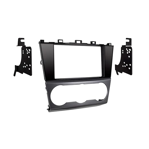 Metra 95-8907HG Double DIN Dash Kit for Select 2015-Up Subaru Impreza and Crosstrek Vehicles (Black) & 70-1761 Radio Wiring Harness for Toyota 87-Up Power 4 Speaker