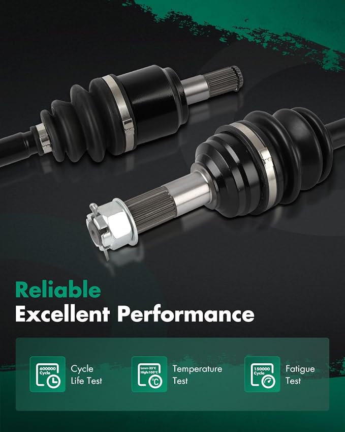 SCITOO CV Axle Shaft Assembly Front Left Right Fits for 2020-2021 for Honda Foreman 500, for Rubicon 500 44350-HR6-B01 44220-HR3-W51 2PCS