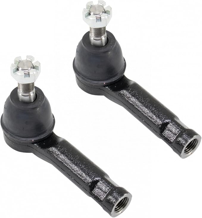 TRQ Front Outer Tie Rod Set 2 Piece Compatible with 2013-2016 Mazda CX-5
