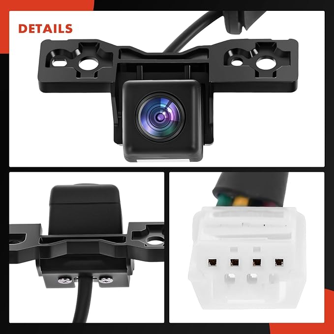 A-Premium Rear View Backup Camera Compatible with Nissan | Parking Camera for 2015 2016 2017 Quest Mini Passenger Van - Replace# 284424AY0A