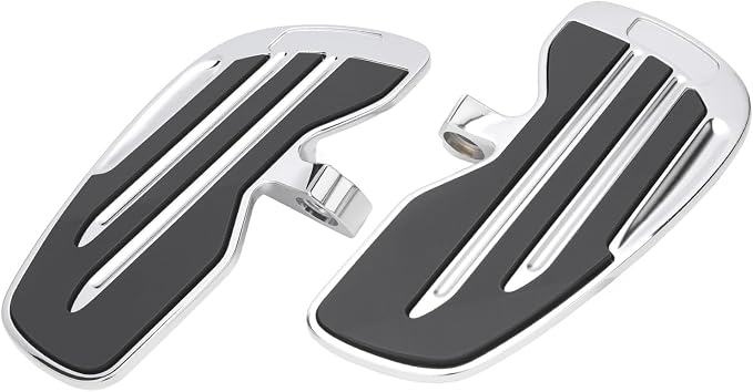 Motorcycle Driver Floorboards Foot Pegs for Indian Scout Sixty Bobber Replace Part Compatible with Indian Scout 2015-2024 (Chrome)