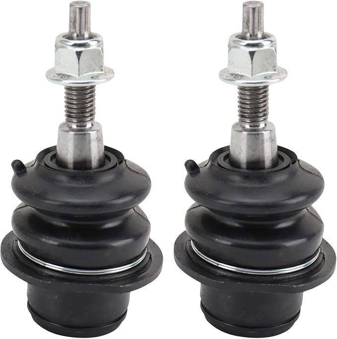 TRQ Front Upper Driver and Passenger Side Ball Joint Set Compatible with 15-16 Ford F-150, 17-20 F-150 King Ranch XLT Lariat Platinum, 18-21 Expedition, 18-20 Lincoln Navigator