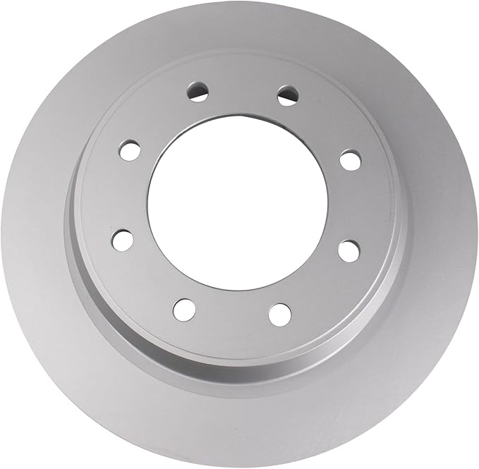 TRQ Rear Brake Rotor Set G Coated Vented Compatible with 2012-2021 Nissan NV1500 NV2500 NV3500