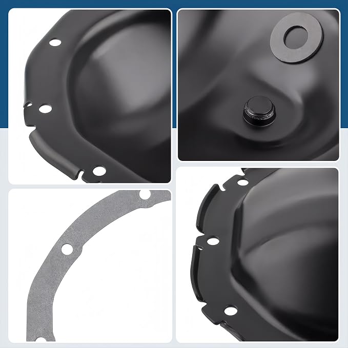 697-706 Rear Differential Cover with Gasket & Magnet and 10 screws | Replacement for Chevy GMC & Cadillac Models 1998-2010 | Silverado 1500 S10 Tahoe Sierra 1500 Yukon C/K1500 Suburban Escalade etc