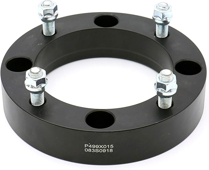 HICKS 4x156 Wheel Spacers 1.5" Thick Wheel Spacer Adapters 131mm Hub Bore with M12x1.5 Studs fit for 2013-2022 Polaris Ranger, 2014-2022 Polaris RZR XP 1000, Set of 4