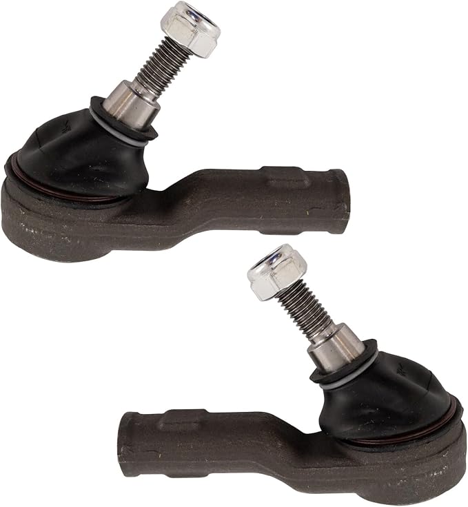 TRQ Front Outer Tie Rod Set 2 Piece Compatible with 2006-2009 Land Rover Range Rover Sport