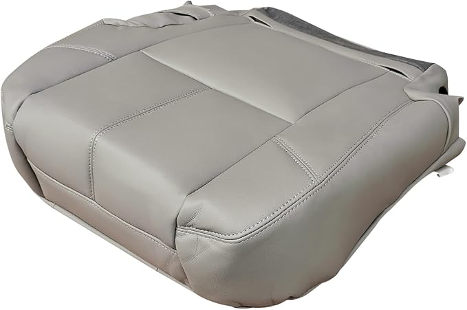 2nd Row Driver & Passenger Bottom Seat Cover, Gray Seat Cover Fits for Chevy GMC Tahoe Suburban Avalanche Yukon Silverado Sierra 2007-2014