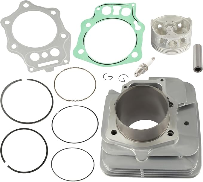 ECCPP Cylinder Piston Ring Gasket 1998-2004 for Honda for TRX450FE for FourTrax for Foreman ES Cylinder Piston Gasket Top End Kit 12100-HN0-A00