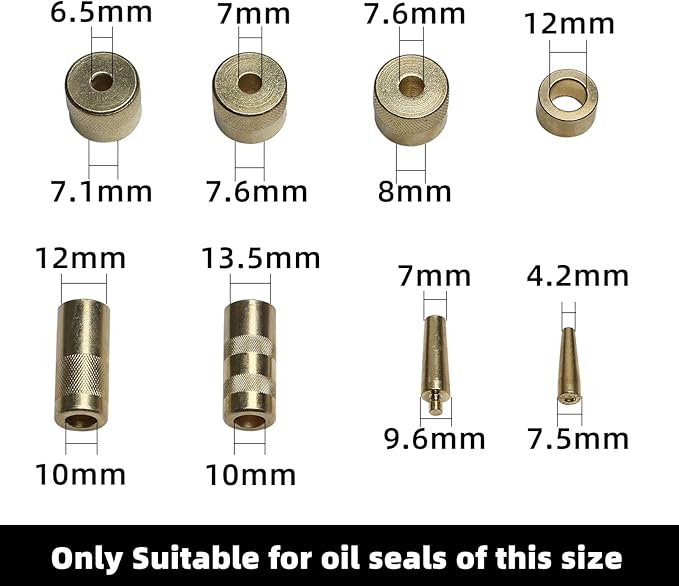 T10133 Fuel Injector Puller Removal Set Injector Seal Installer Service Tool Kit Compatible with Audi VW 1.4 1.6 1.8 2.0 2.7 3.0 3.2 3.6 V6 4.2 V8 FSI Petrol