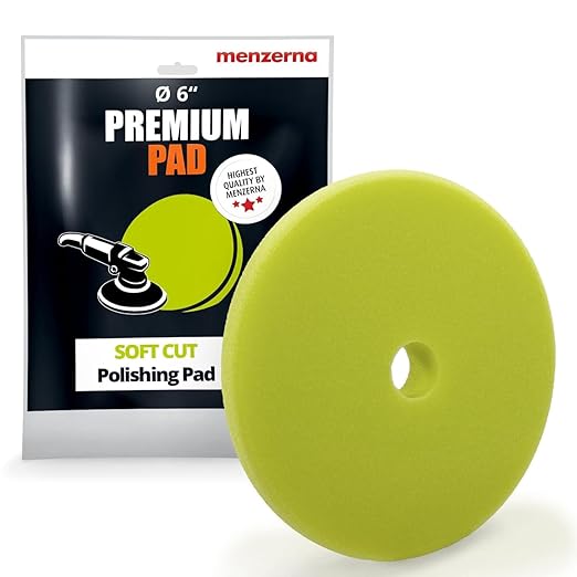 menzerna Soft Cut Polishing Pad 6" por finishes