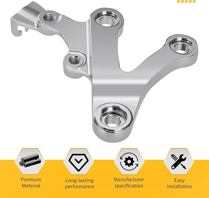 M MATI Right Footpeg Bracket for Kawasaki N-inja ZX-6R ZX600 N-inja ZX-9R ZX900 1998-2003 Z-ZR 600 2005-2008 35011-1875