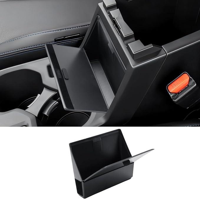 CDEFG for 2025 Subaru Forester Center Console Organizer Hidden Storage Box for 2025 Subaru Forester Touring Limited Sport Premium Accessories Front Armrest Secret Tray (Not for 2026 Models)