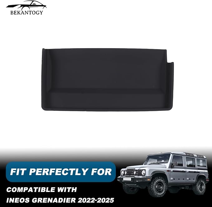 Car Center Console Storage Tray Compatible with Ineos Grenadier 2020-2026 Shift Storage Box Tray Non-Slip Storage Tray Interior Storage Box